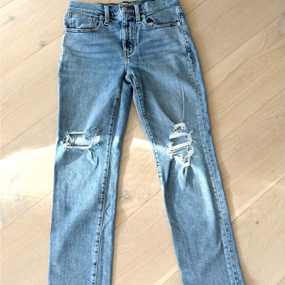 Madewell Roadtripper Slim Boy Jeans Size Size 25P